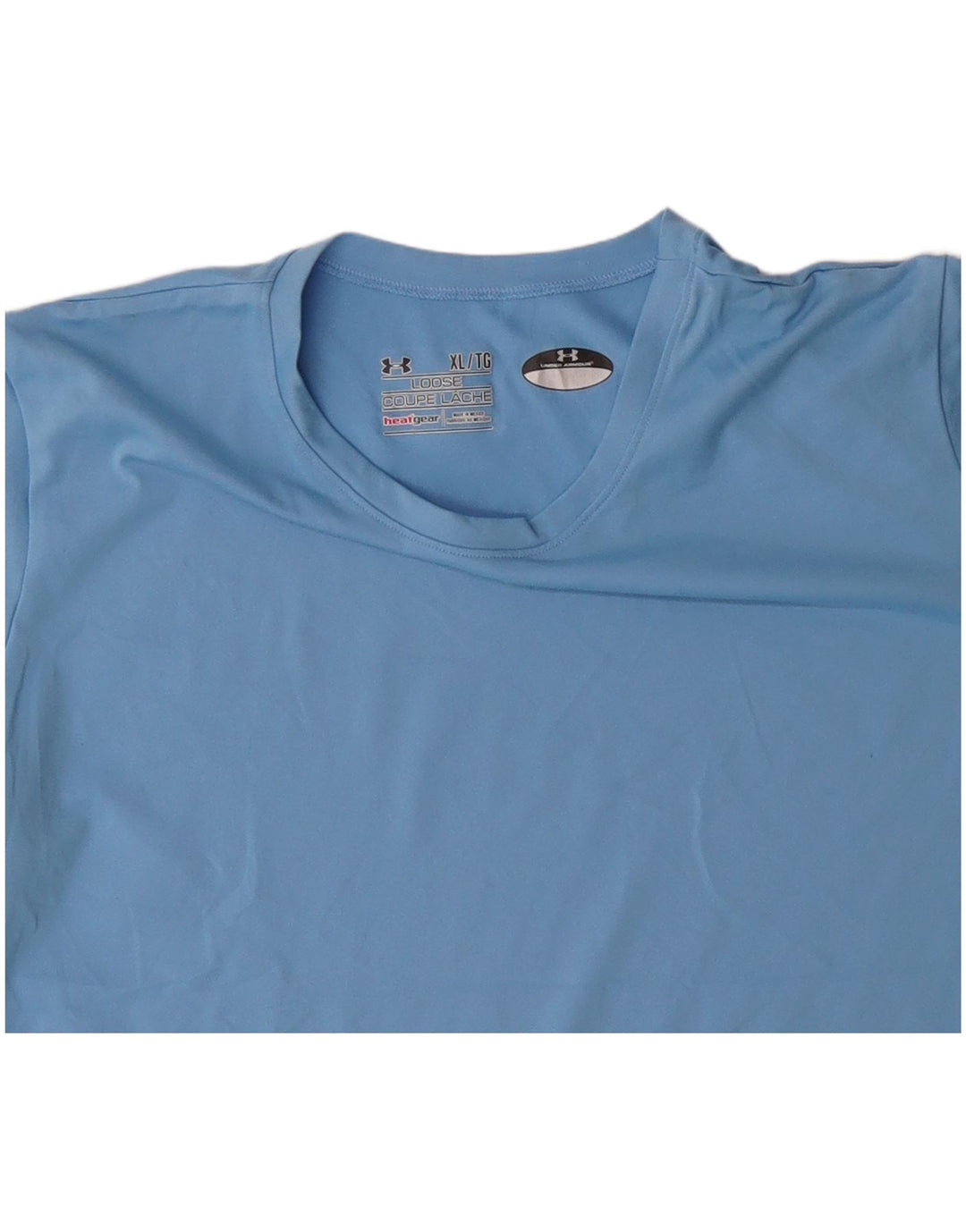 UNDER ARMOUR Ženska majica kratkih rukava Heat Gear UK 18 XL Plavi poliester