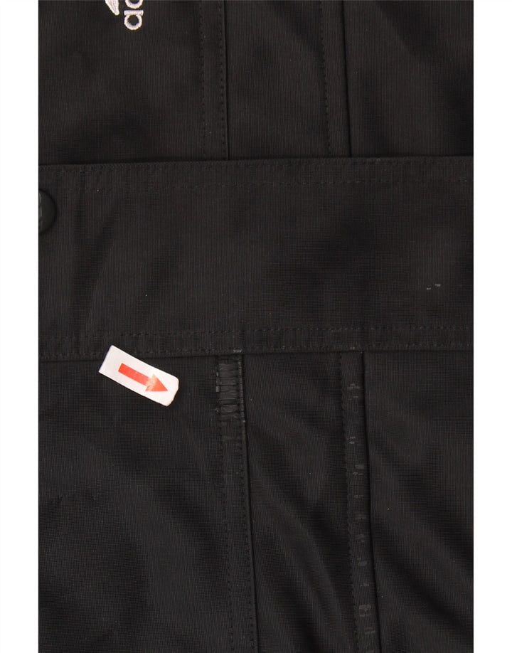 ADIDAS ženska gornja jakna trenirke s kapuljačom UK 14 velika crna