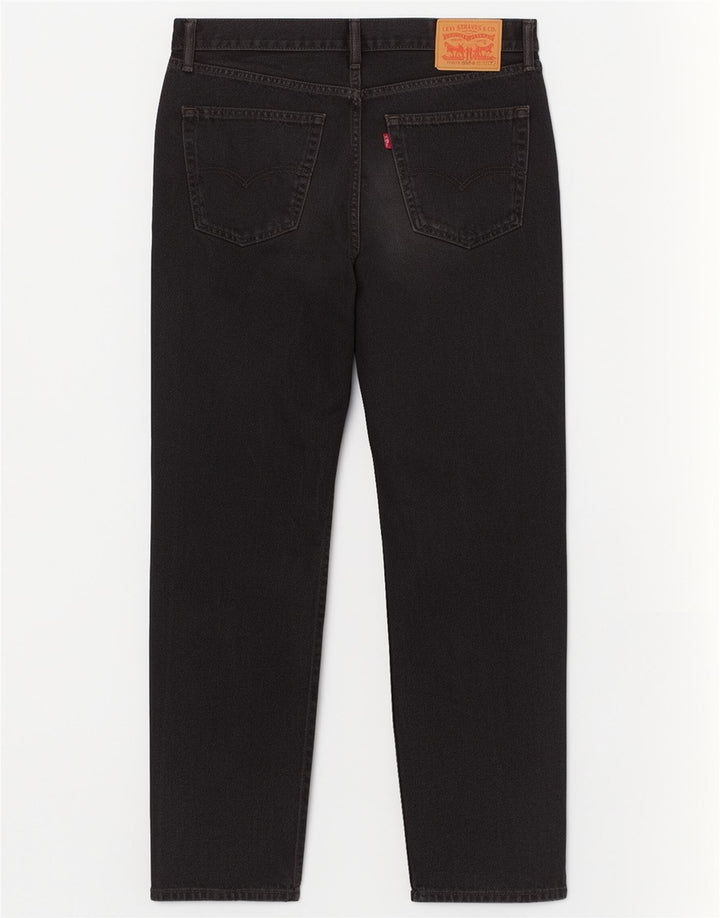 Levi's ženske 505 ravne traperice W36 L29 crni pamuk
