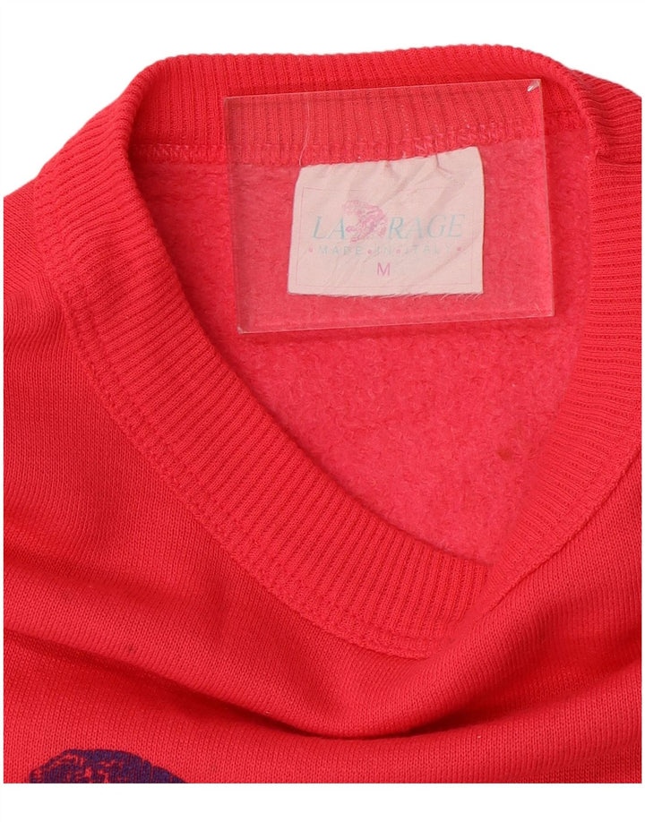 Vintage muška majica s grafičkim motivima, srednji ružičasti pamuk