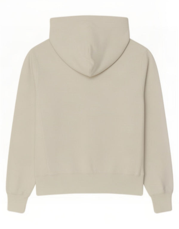Champion Mens Reverse Weave Hoodie Jumper Small White Cotton