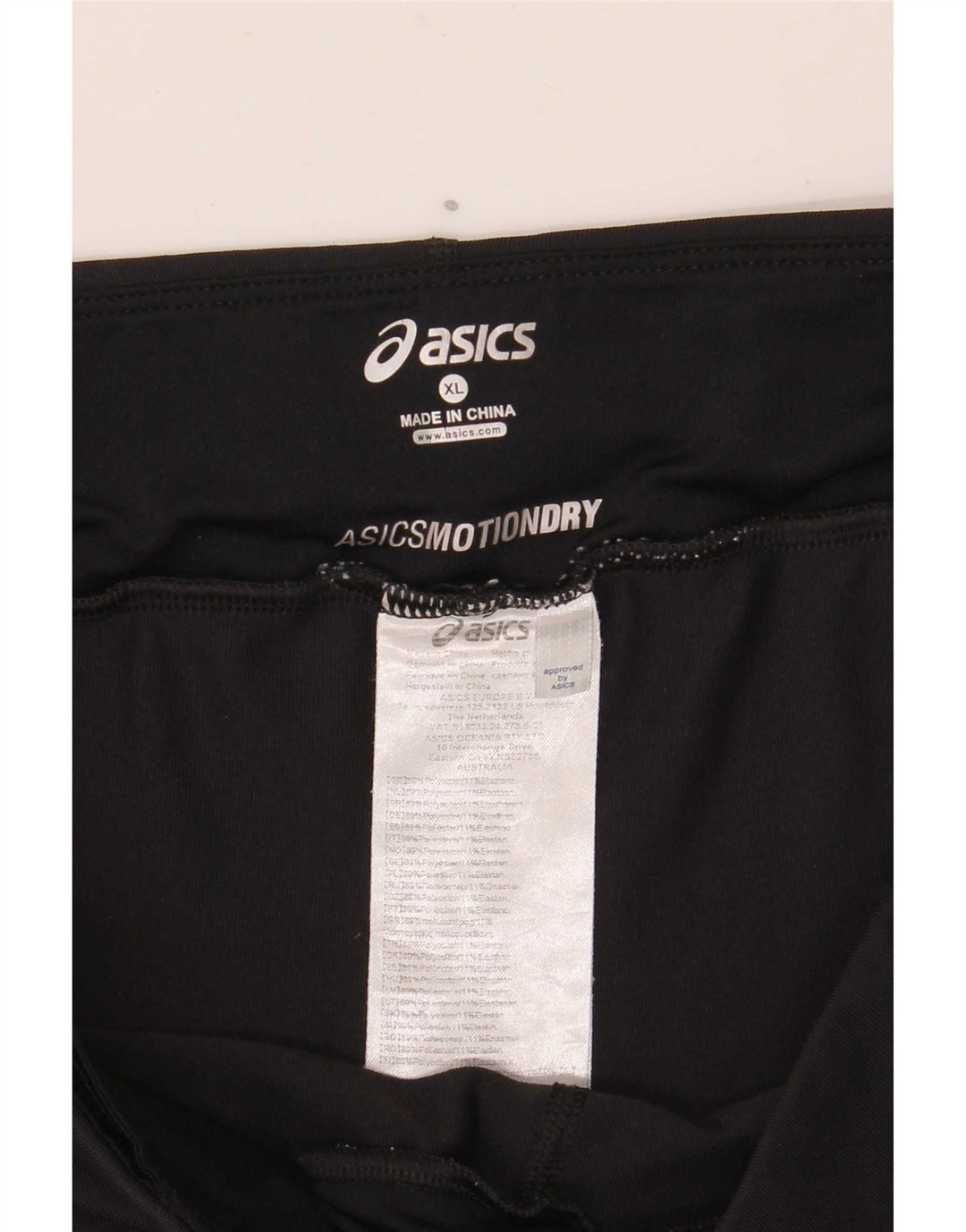 Asics ženske kapri tajice UK 18 XL crni poliester