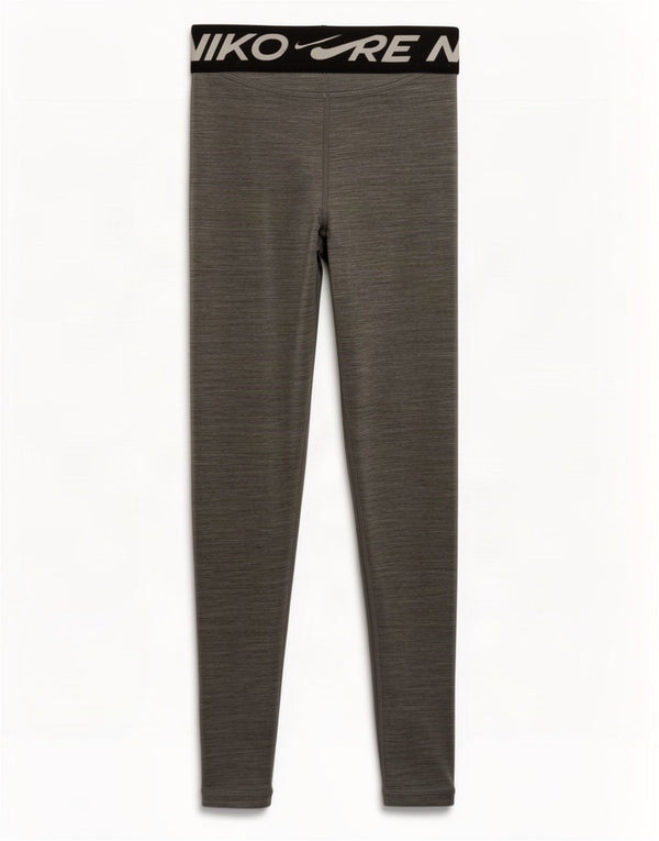 Nike Ženske Dri Fit Graphic Leggings UK 4 XS Gray Colourblock Poliester
