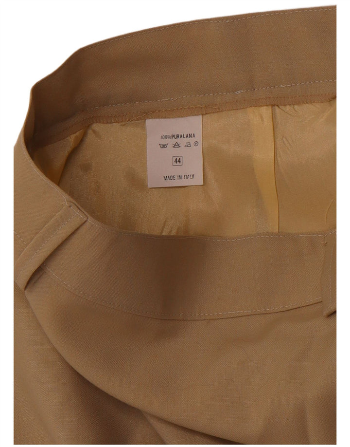 VINTAGE ženska pencil suknja IT 44 srednje W28 smeđa vuna