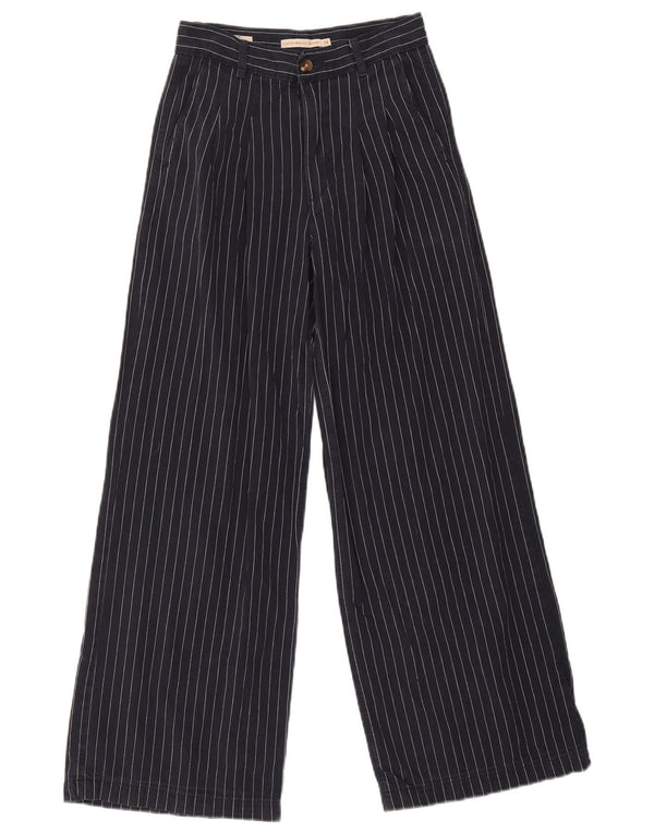 Levi's ženske chino hlače visokog struka W24 L30 tamnoplave pruge