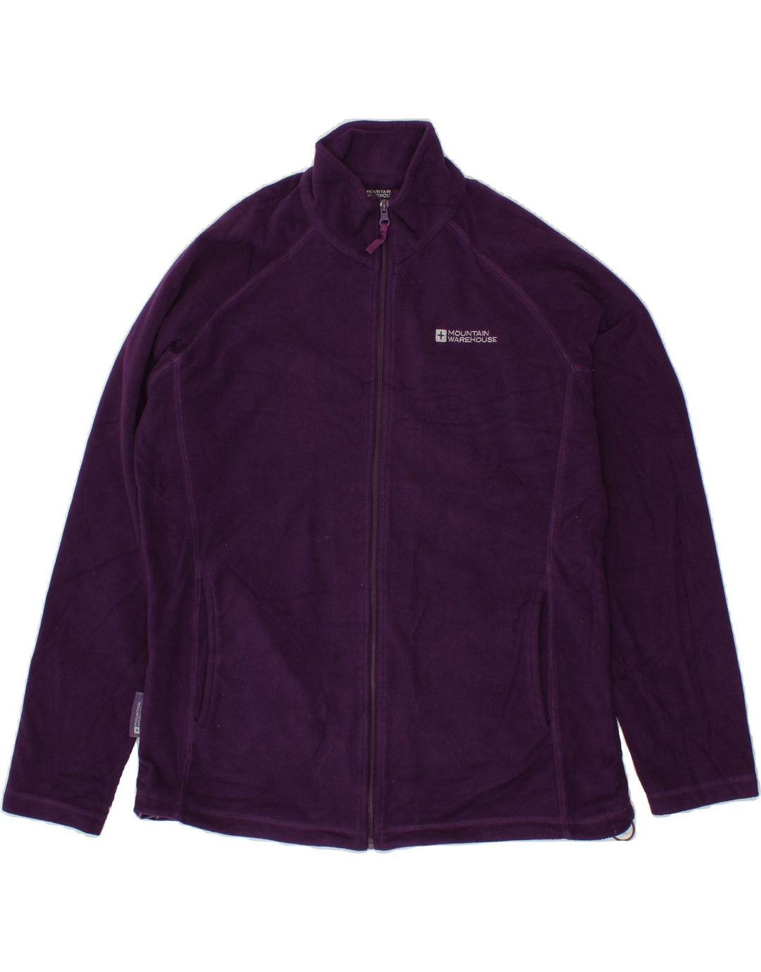 MOUNTAIN WAREHOUSE Womens Fleece Jacket UK 14 Large Purple Vintage Mountain Warehouse and Second-Hand Mountain Warehouse from Messina Hembry 