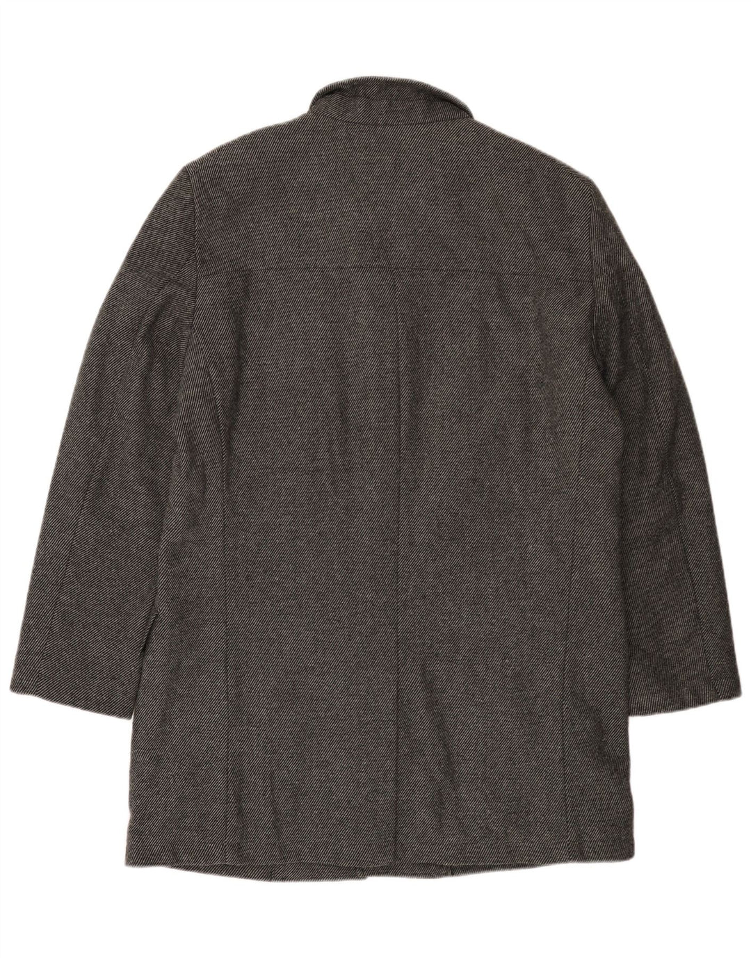 Bruno Banani muški gornji kaput UK 44 2XL vuna u sive pruge