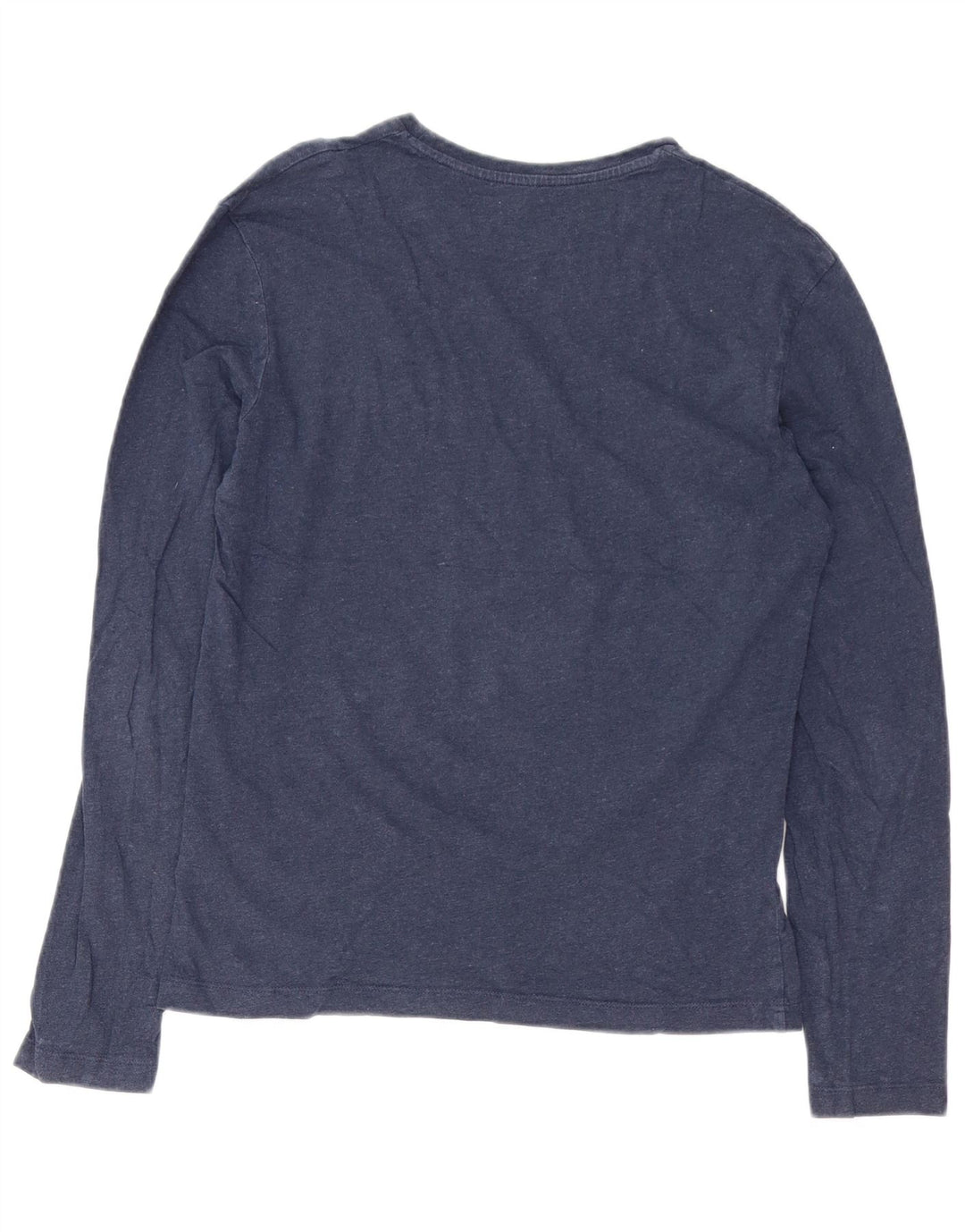 CALVIN KLEIN Muška majica dugih rukava s grafikama, mala tamnoplava pamuk