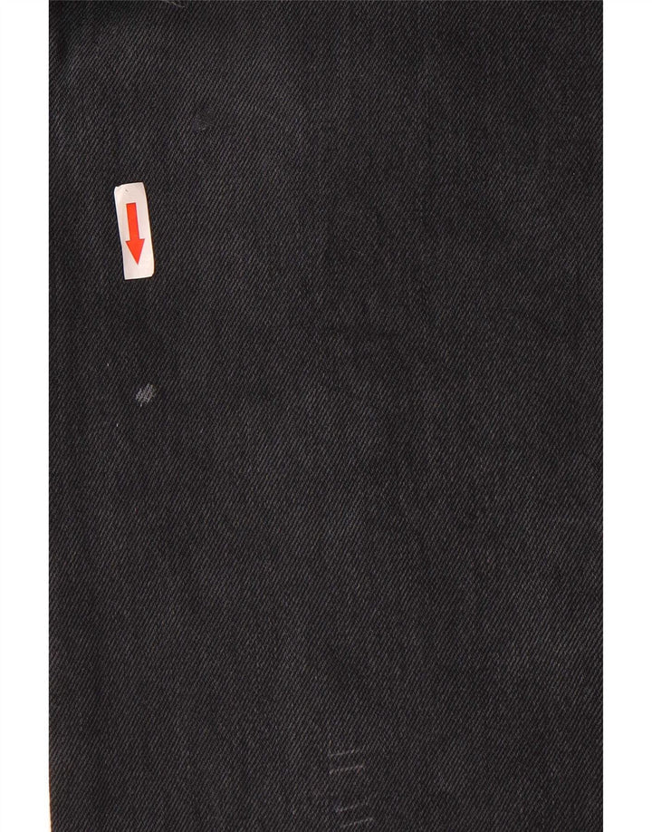 Levi's muške 501 ravne traperice W34 L34 crni pamuk