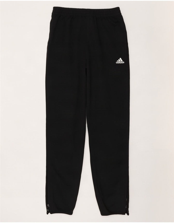 Adidas ženske hlače za trenirku UK 8 male crne poliesterske
