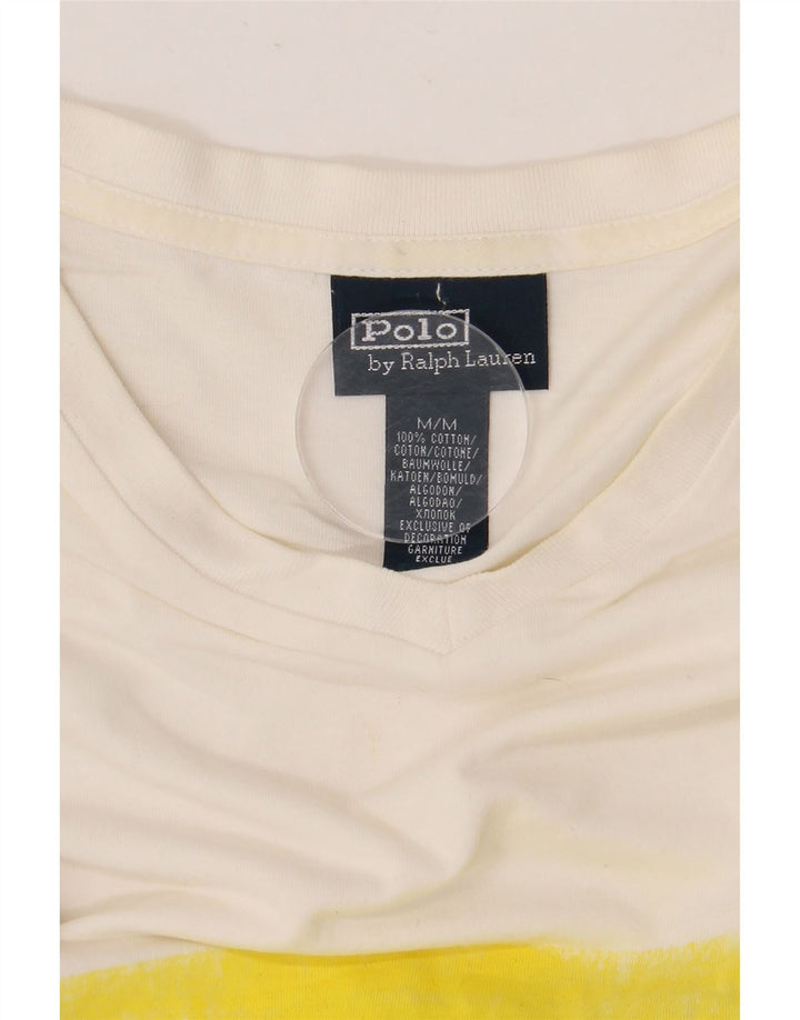 Polo Ralph Lauren muška majica kratkih rukava srednje veličine, bijeli pamuk