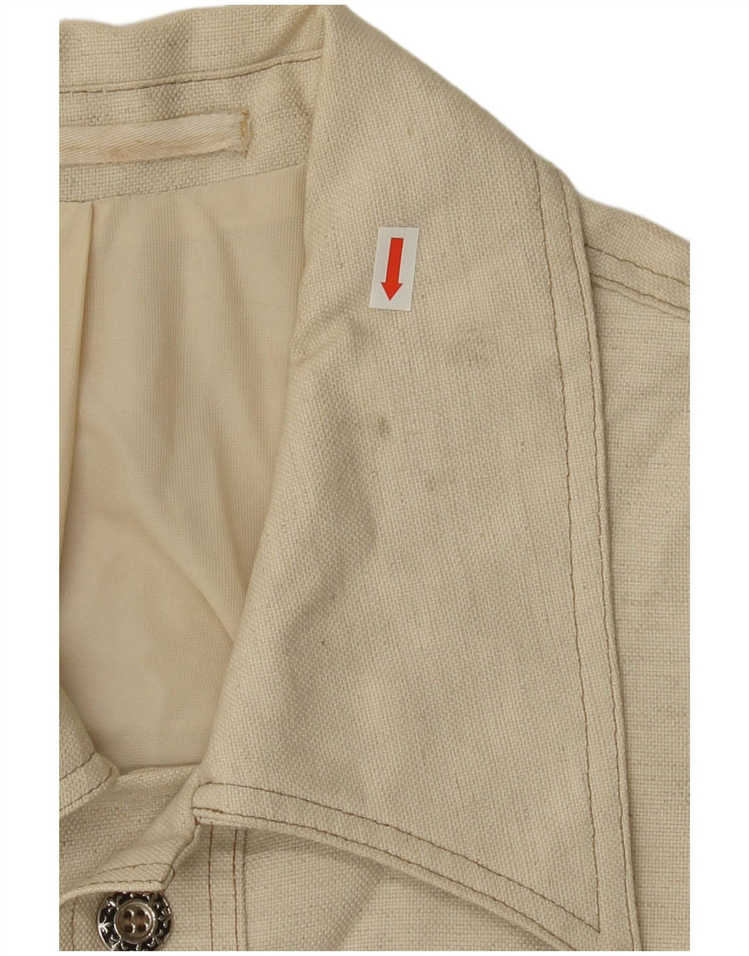 Vintage ženska bomber jakna IT 48 XL bež