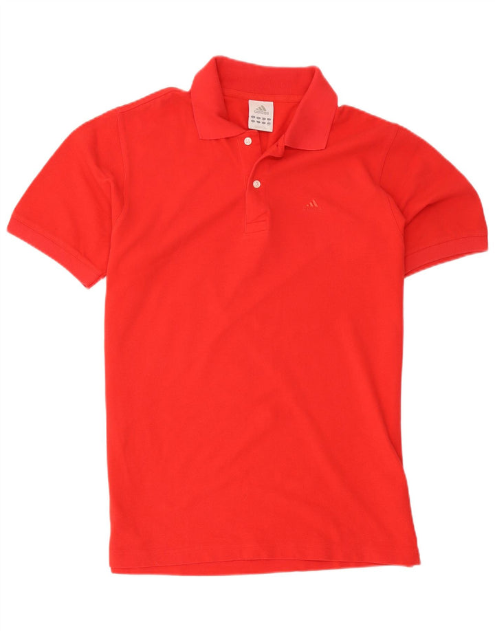 Adidas muška polo majica srednje crvene pamučne boje