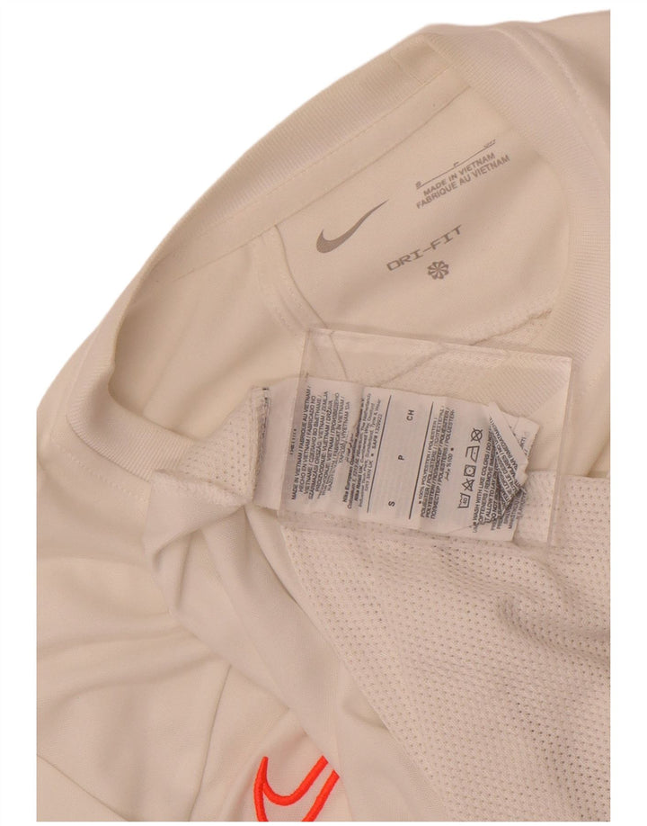 Nike Dri Fit majica kratkih rukava Mali bijeli Colourblock poliester