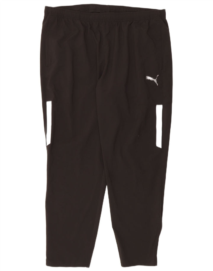 Puma muške hlače za trenirku 2XL crni najlon