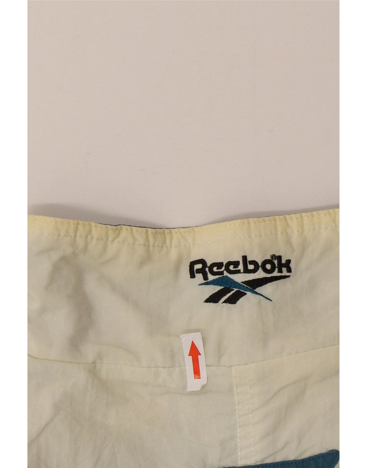 Reebok muška gornja jakna trenirke Large White Colourblock Polyamide