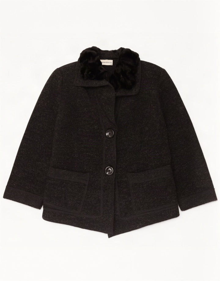 John Bentley Ženska jakna sa 2 gumba UK 10 Small Grey Colourblock
