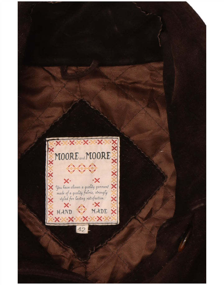 VINTAGE Ženska antilop jakna IT 42 Srednje smeđa koža