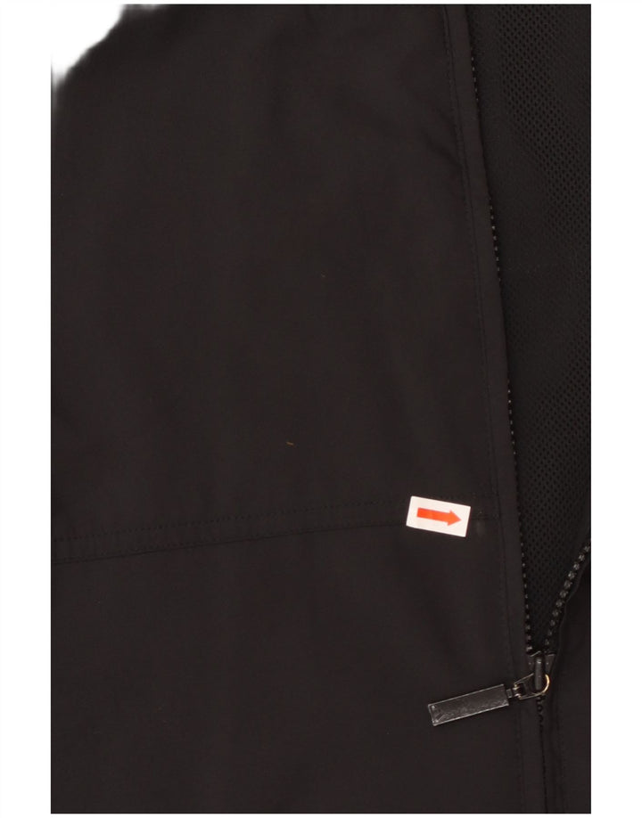 Adidas muška trenirka kratkih rukava, mala crna poliesterska jakna