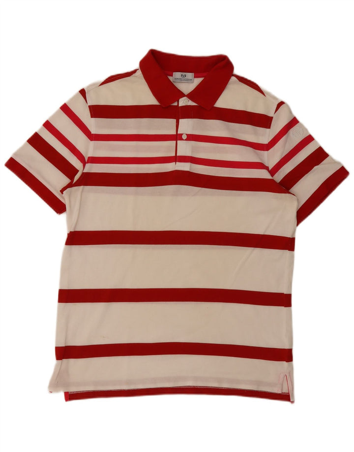 Sergio Tacchini muška polo majica velikih pamučnih crvenih pruga