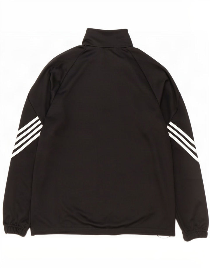 Adidas muška trenirka Climalite s patentnim izrezom Gornji dio trenirke veliki crni poliester