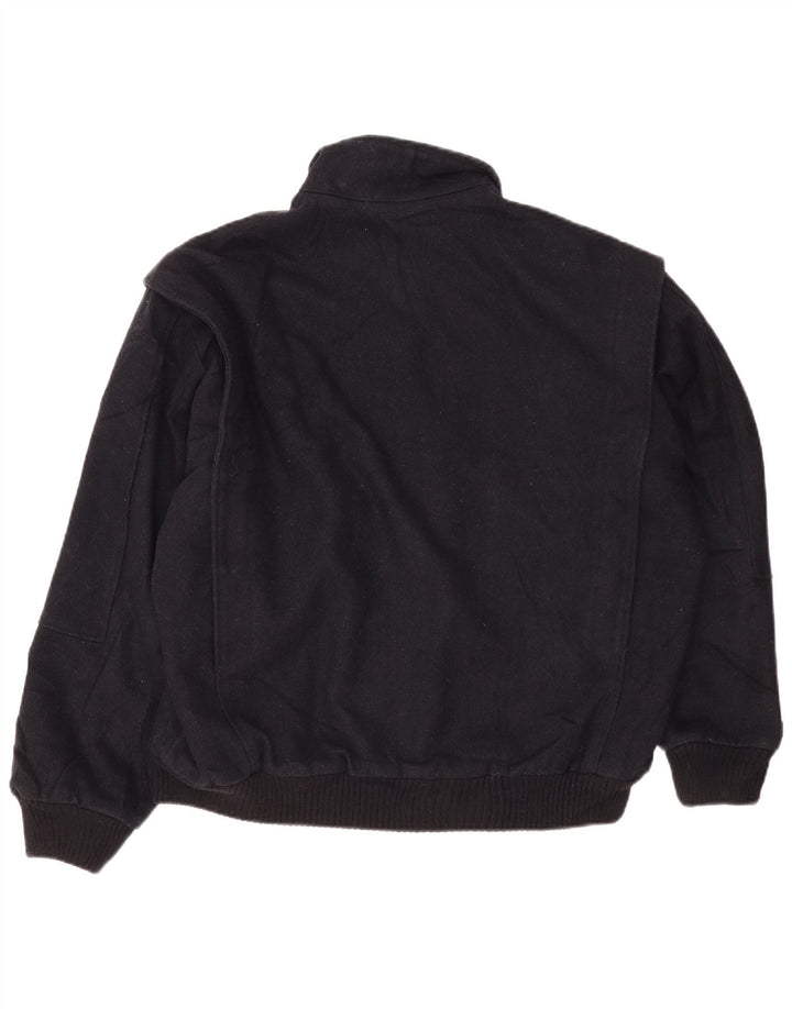 Carrera muška bomber jakna UK 40 Large tamnoplava vuna