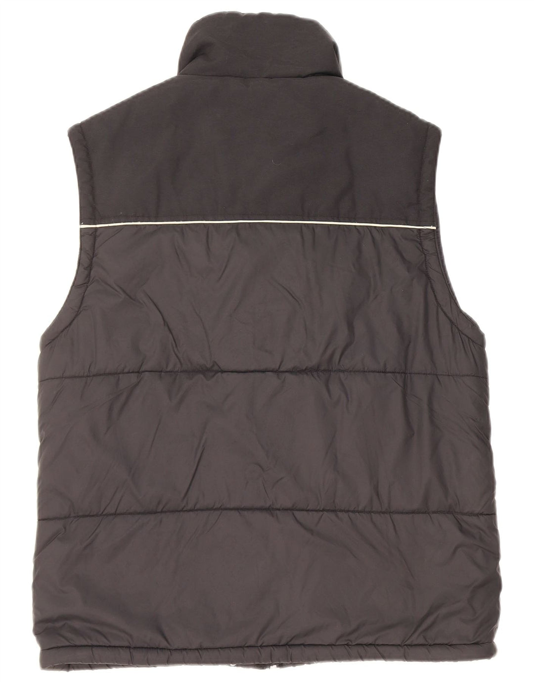KAPPA Mens Padded Gilet UK 36 Small Grey Colourblock