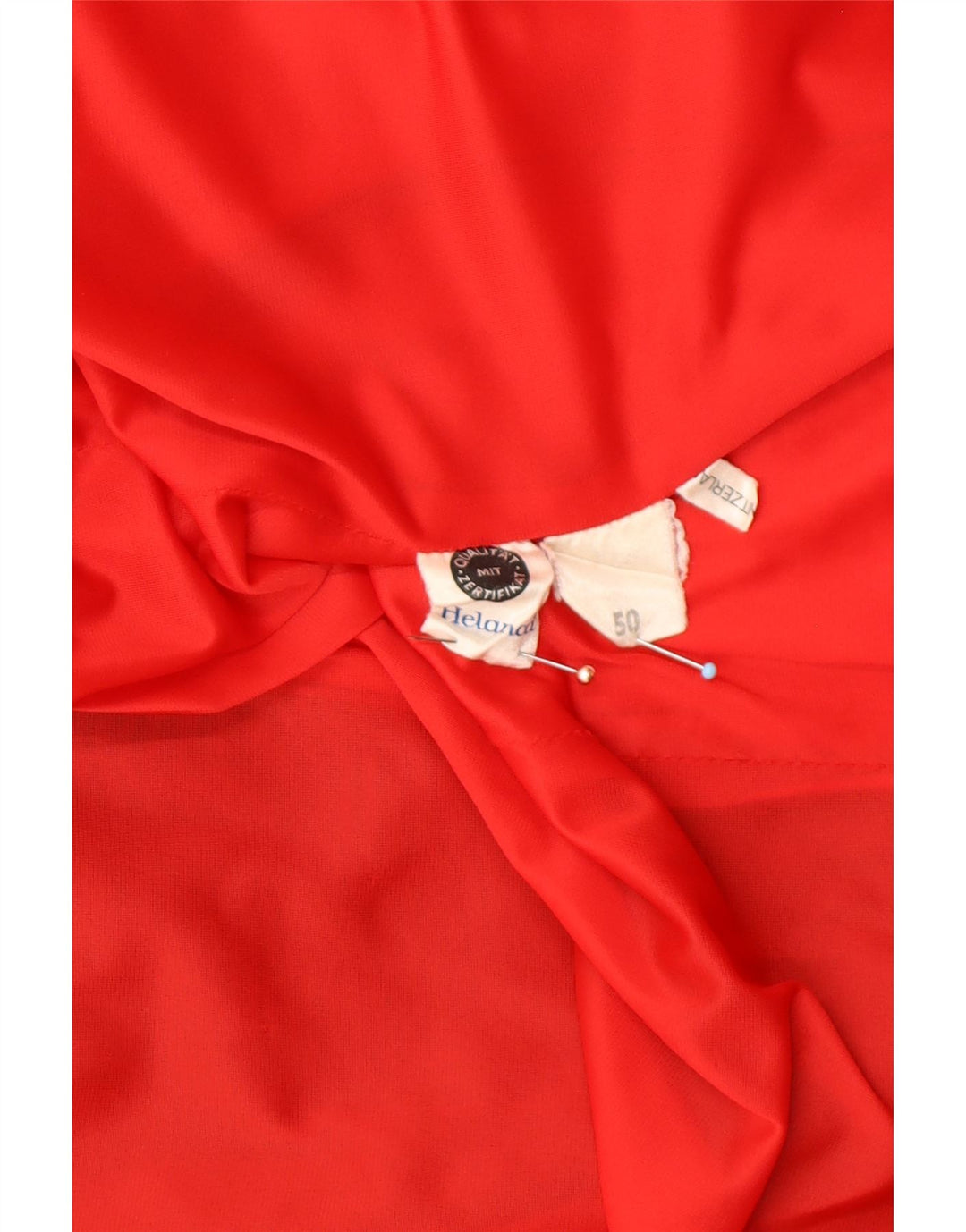 VINTAGE Muška gornja jakna trenirke EU 50 Srednje crvena Retro boja