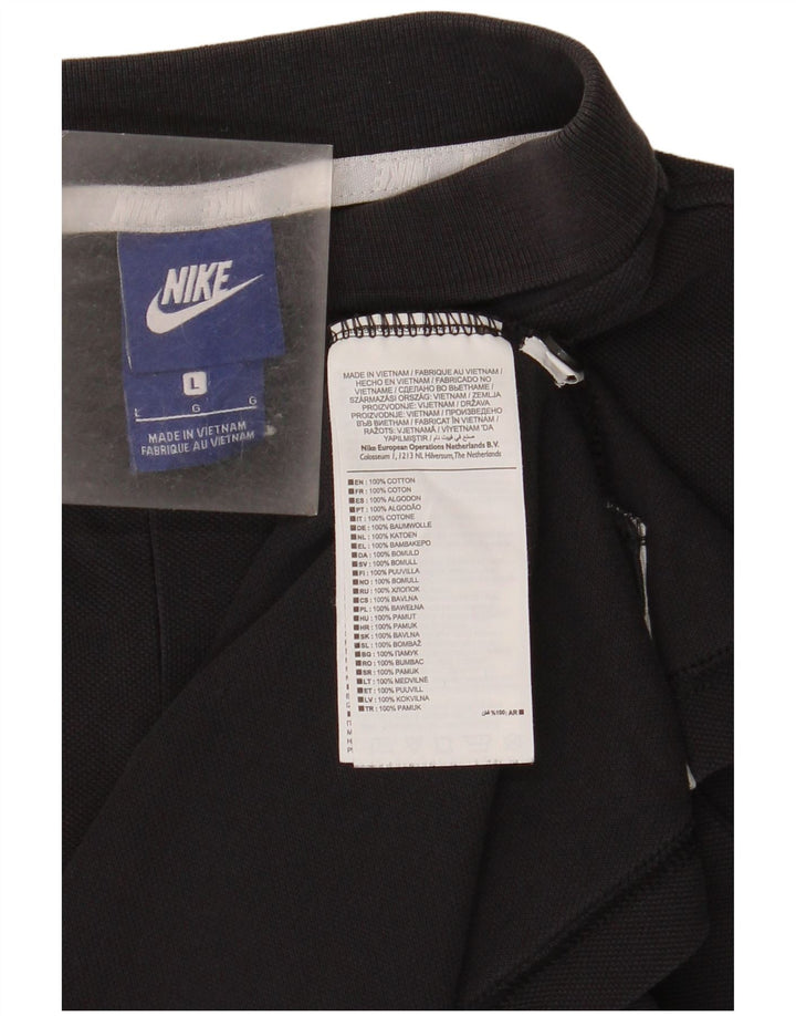 Nike muška polo majica velika crna pamučna