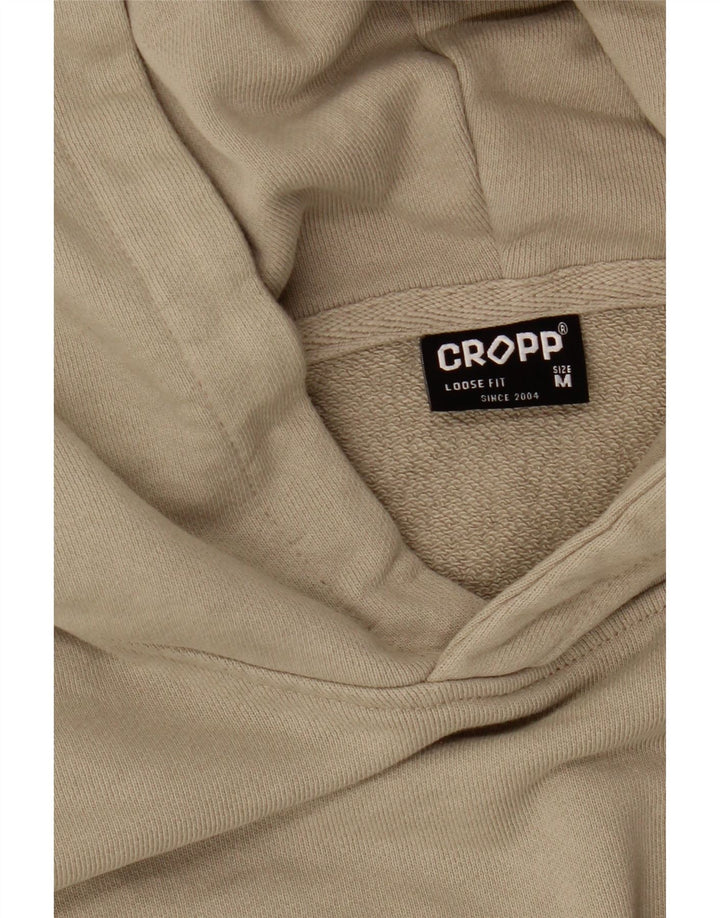 Cropp muška majica s kapuljačom srednjeg kroja srednje bež boje