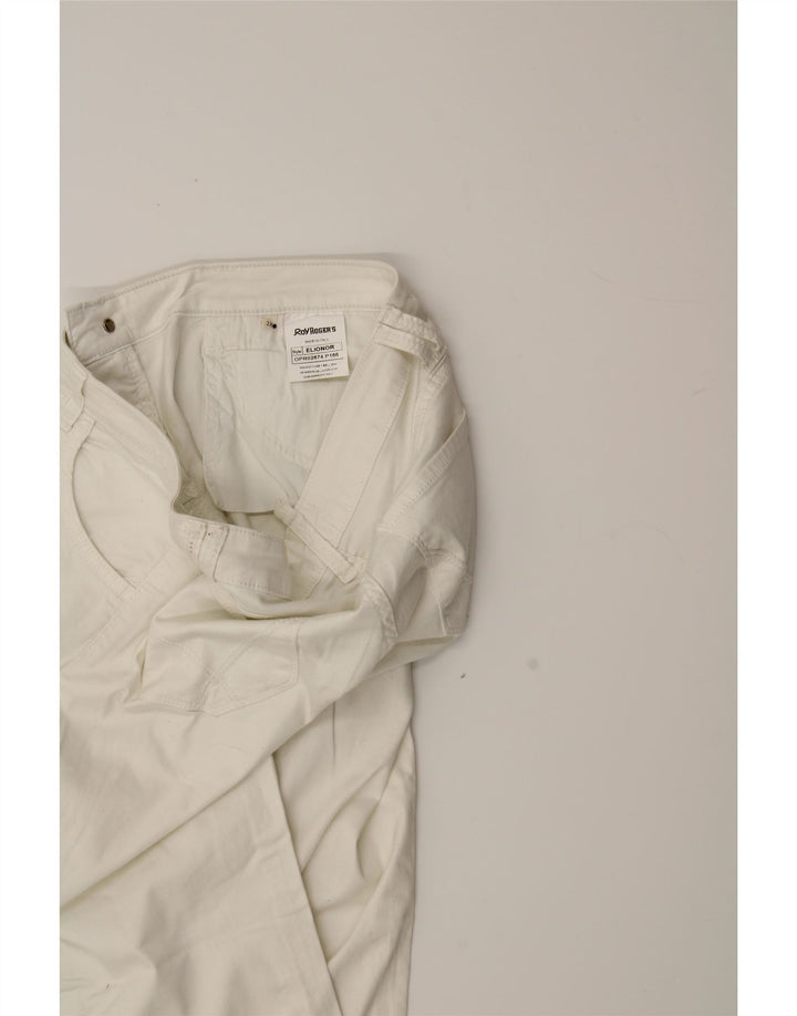 ROY ROGERS Womens Slim Jeans W28 L26 White Cotton Vintage Roy Rogers and Second-Hand Roy Rogers from Messina Hembry 