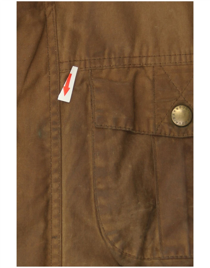 Barbour muška jakna od voštanog pamuka UK 40 Large Brown Cotton