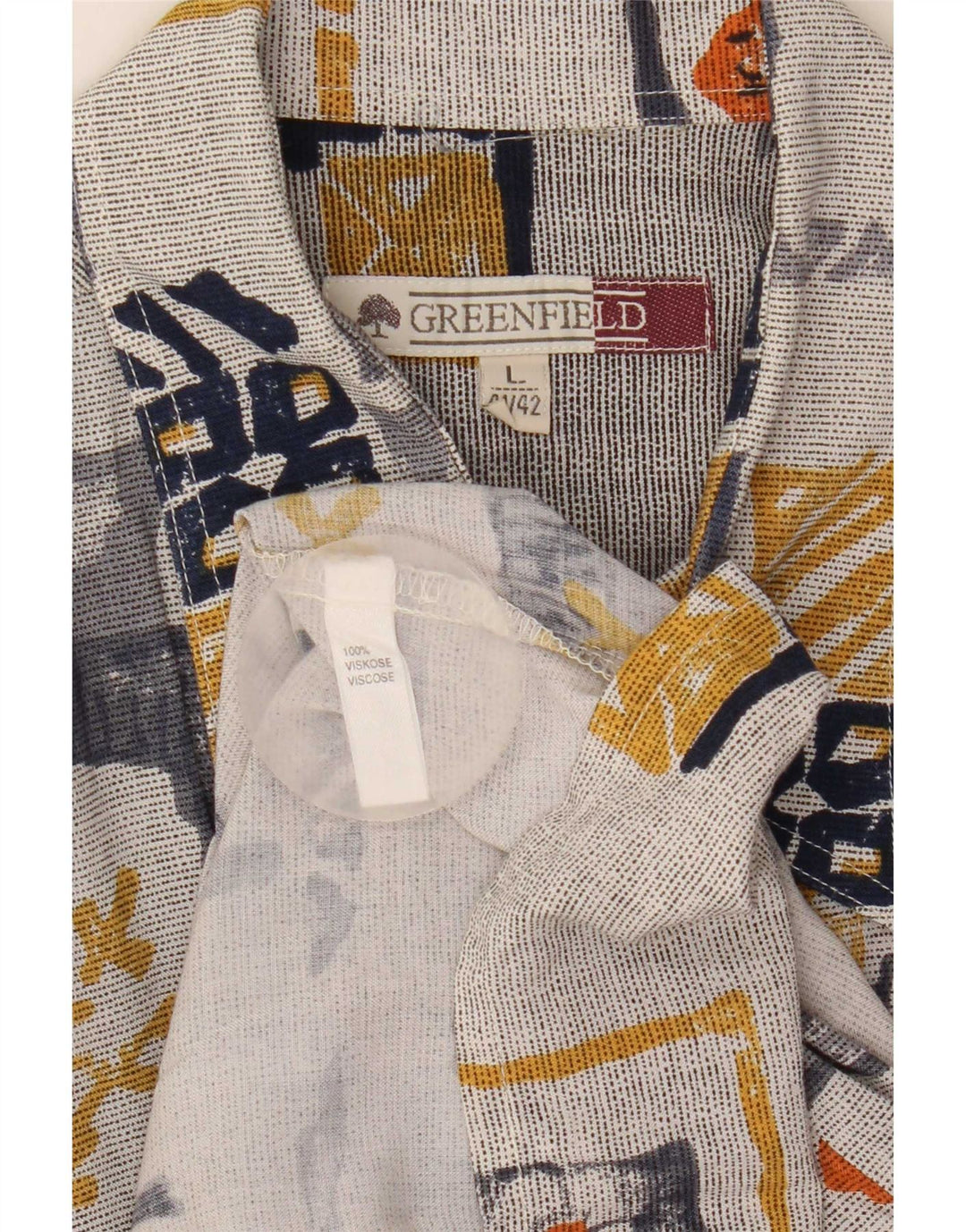 Greenfield muška košulja kratkih rukava veličina 41/42 veliki raznobojni patchwork