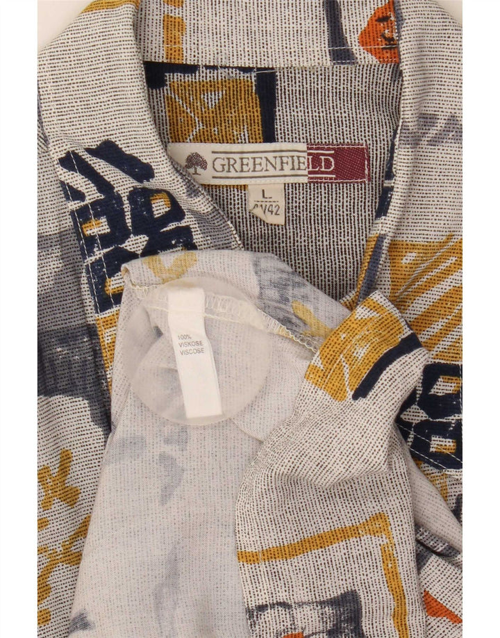 Greenfield muška košulja kratkih rukava veličina 41/42 veliki raznobojni patchwork