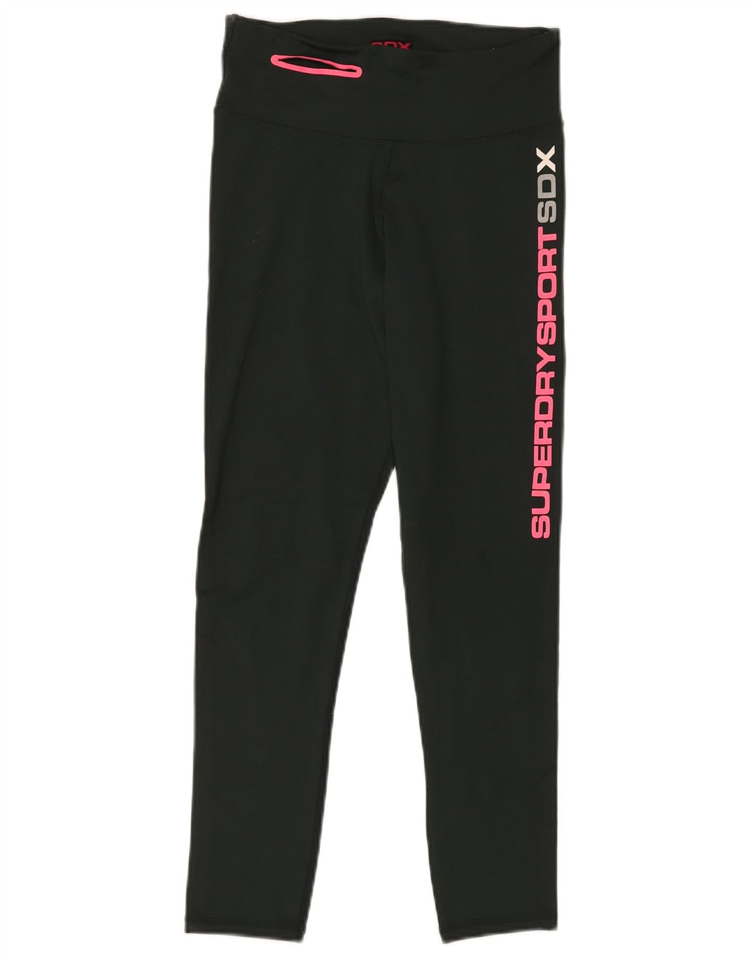 SUPERDRY ženske grafičke tajice UK 10 male zelene poliamidne