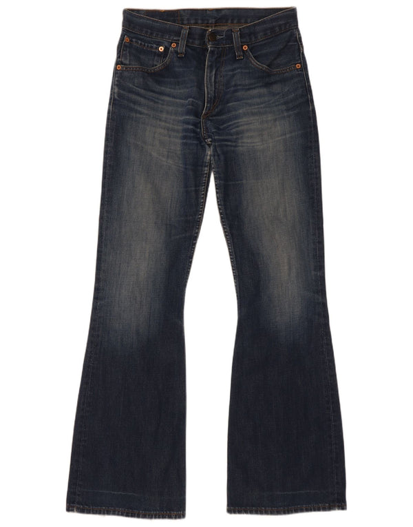 Levi's ženske 516 lepršave traperice W29 L34 tamnoplave