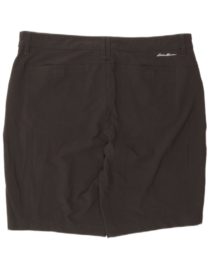 Eddie Bauer Ženske ležerne kratke hlače US 14 XL W34 crni poliester