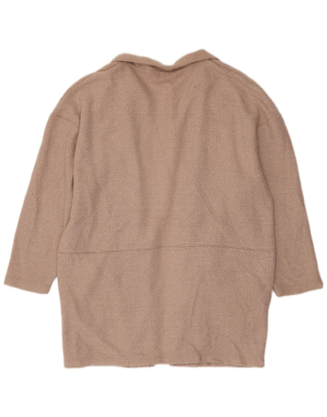 Marks & Spencer ženski dugi kardigan pulover UK 20 2XL ružičasti poliester