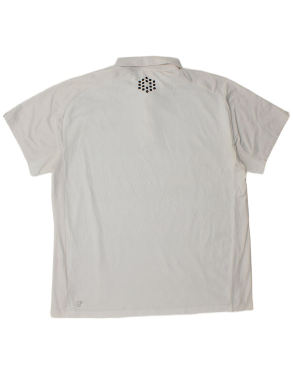 PUMA muška polo majica 2XL poliester s bijelim prugama