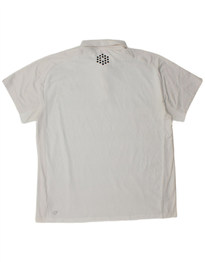 PUMA muška polo majica 2XL poliester s bijelim prugama