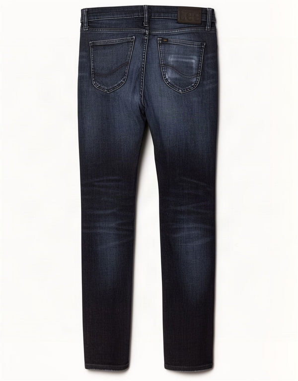 Lee Mens Malone Skinny Jeans W29 L30 Blue Cotton