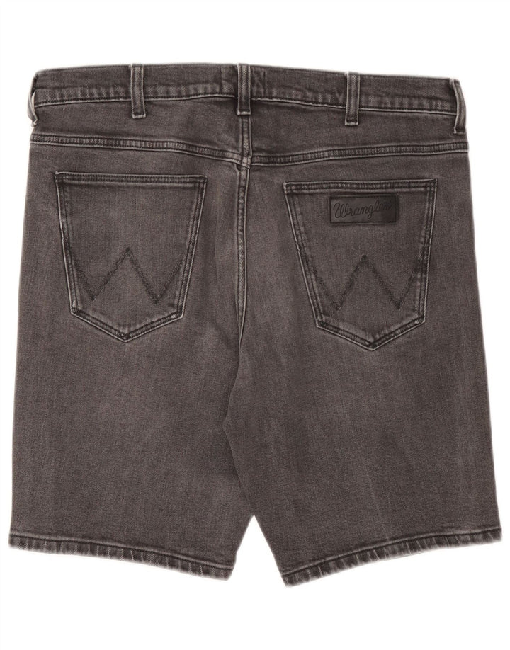 Wrangler muške traper kratke hlače standardnog kroja W34 veliki sivi pamuk