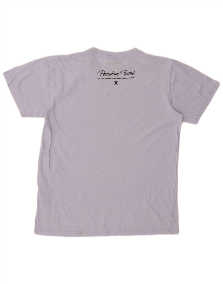 HURLEY Muška majica kratkih rukava s grafičkim motivima Srednje plavi pamuk