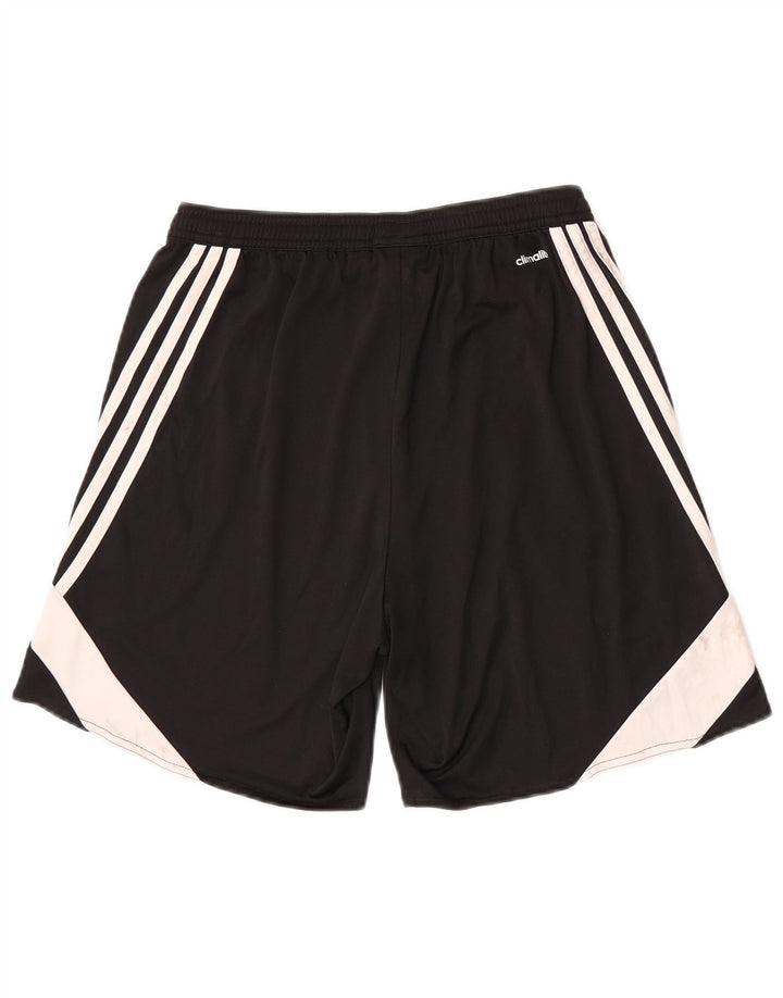 Adidas muške sportske kratke hlače Climalite srednje crne boje od poliestera