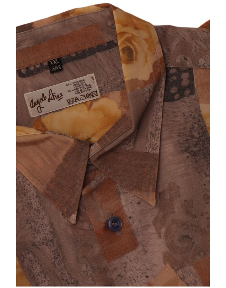 Angelo Litrico muška košulja veličina 45/46 2XL višebojna patchwork viskoza