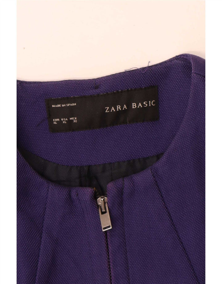Zara ženski kaput UK 18 XL ljubičasta