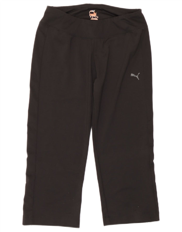 Puma ženske Capri trenirke UK 10 male crne
