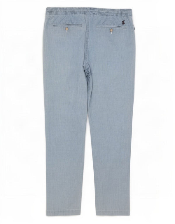 Polo Ralph Lauren muške klasične chino hlače velike W36 L29 plavi pamuk