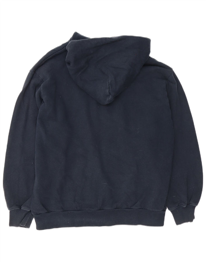 Levi's muški pulover s kapuljačom na patentni zatvarač srednje tamnoplavi pamuk