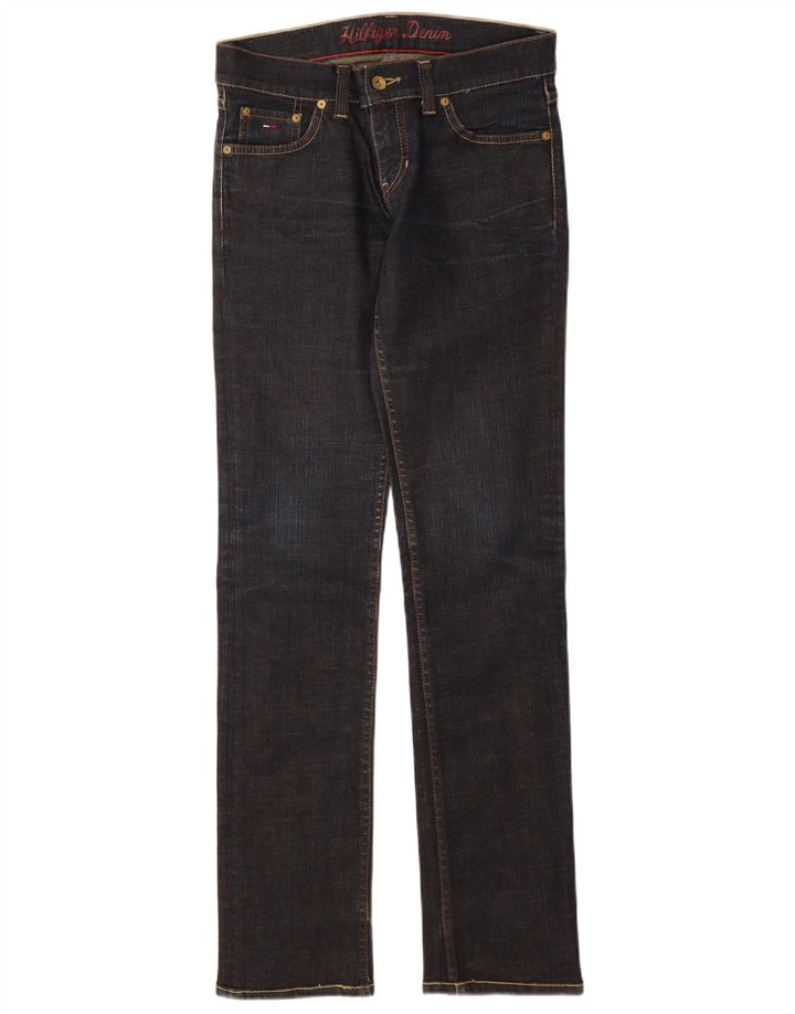 TOMMY HILFIGER Ženske uske traperice W26 L32 tamnoplave